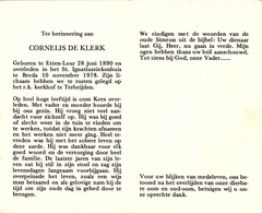 Cornelis de Klerk